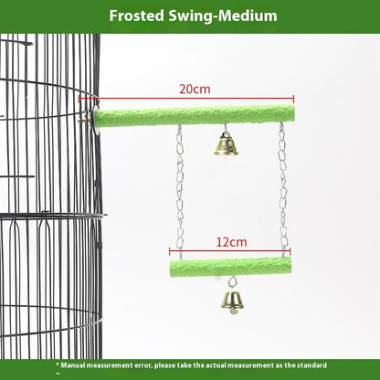 Double Perch Swing for Birds