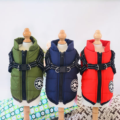 Waterproof Dog Harness Jacket