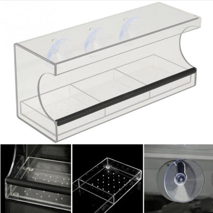 Clear Acrylic Window Bird Feeder