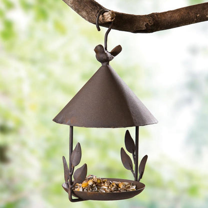 Iron Canopy Bird Feeder