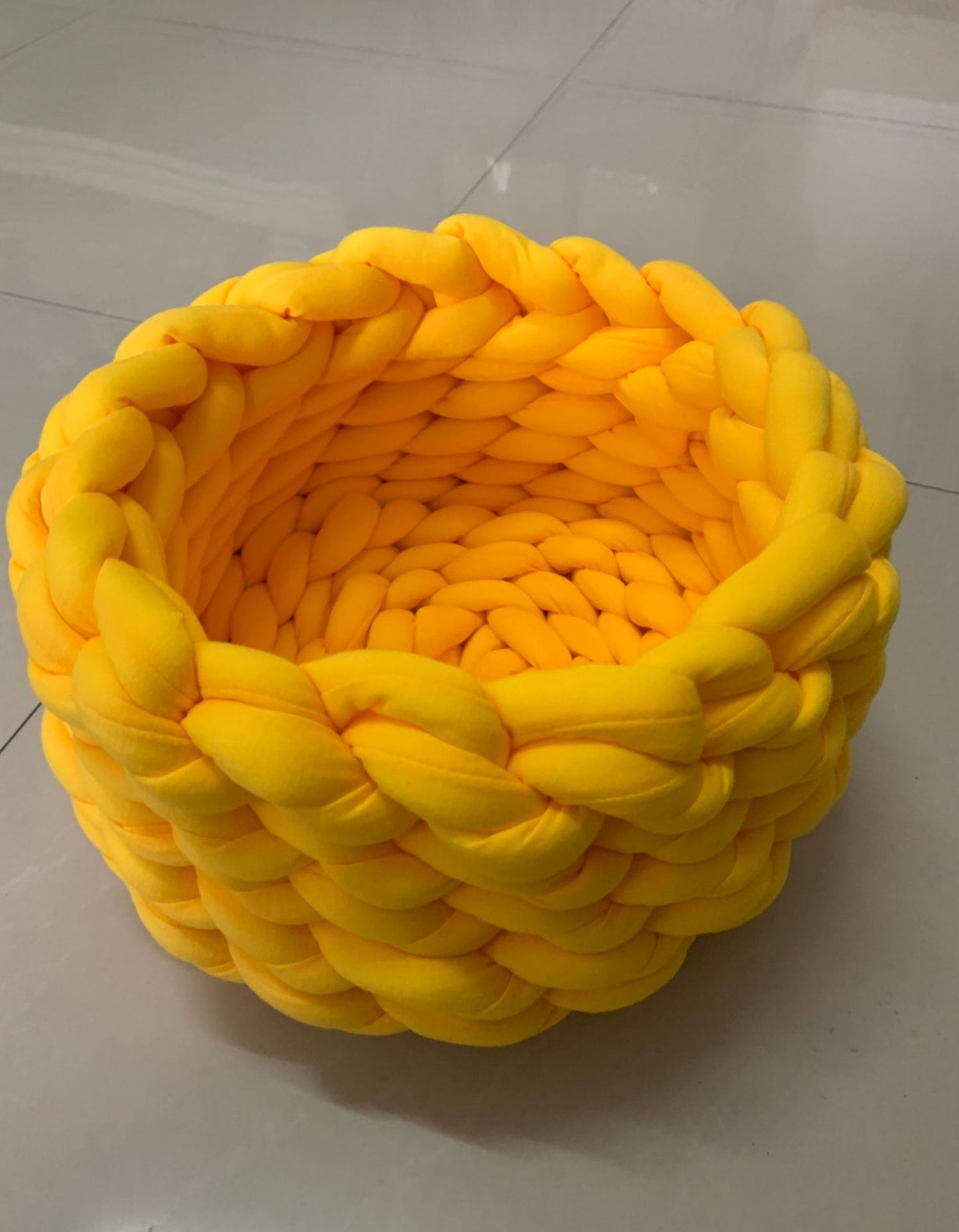 Cozy Braided Pet Nest Bed