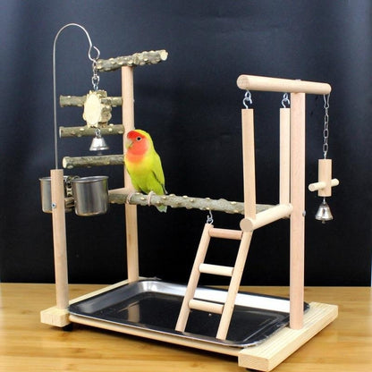 Wooden Bird Activity Playground