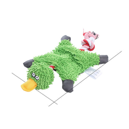 Corduroy Donkey Squeaky Chew Toy for Dogs