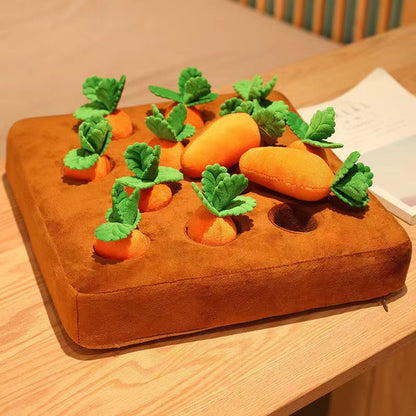 Carrot Plush Snuffle Toy
