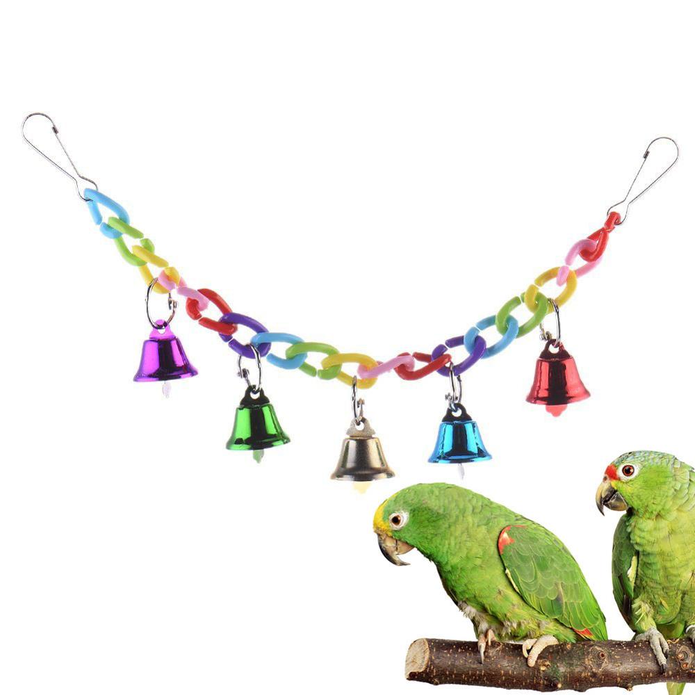 Colourful Swing & Biting Toys for Birds