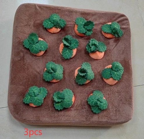 Carrot Plush Snuffle Toy