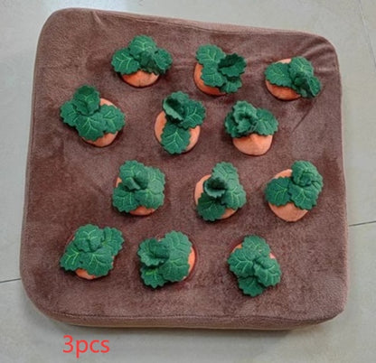 Carrot Plush Snuffle Toy