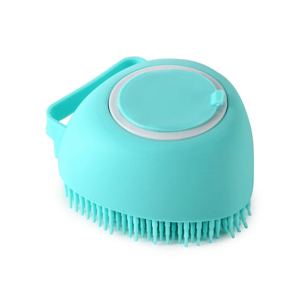 Silicone Pet Bath Massage Glove Brush