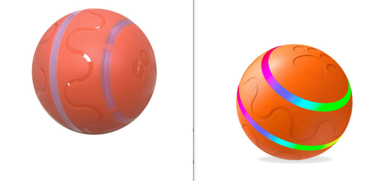 USB Rechargeable Interactive Intelligent Rolling Ball Toy
