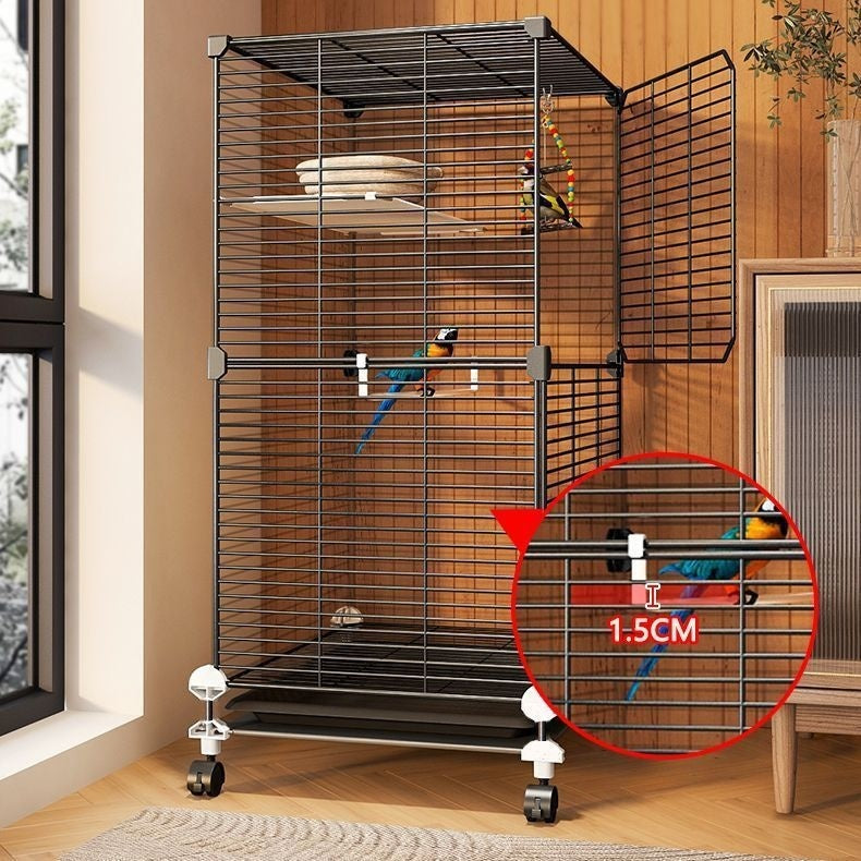 Luxury Double-Storey Parrot Villa Cage