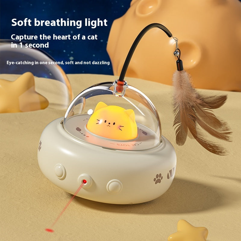 Smart UFO Cat Teaser Toy