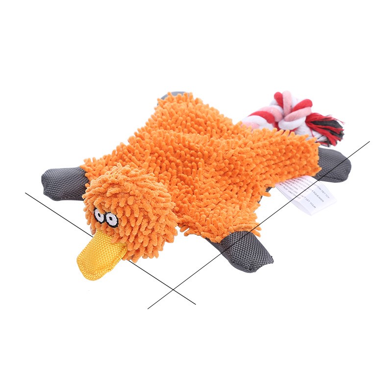 Corduroy Donkey Squeaky Chew Toy for Dogs