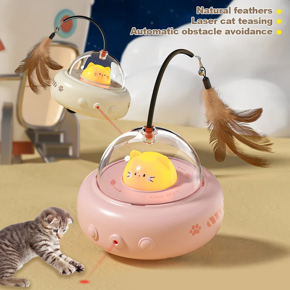 Smart UFO Cat Teaser Toy
