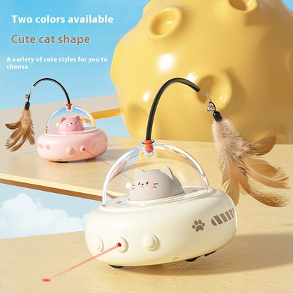 Smart UFO Cat Teaser Toy