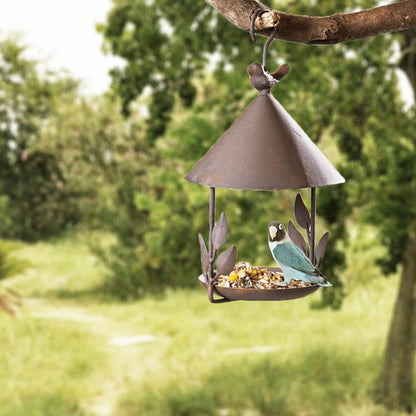 Iron Canopy Bird Feeder
