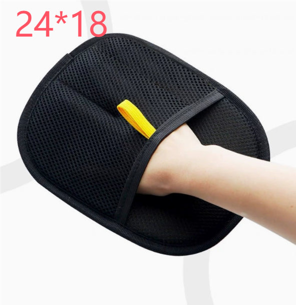 Pet Grooming & De-shedding Glove for Dogs, Cats & Rabbits