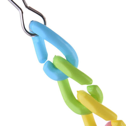 Colourful Swing & Biting Toys for Birds