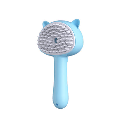 Multifunctional Self-Cleaning Grooming Brush with Mist