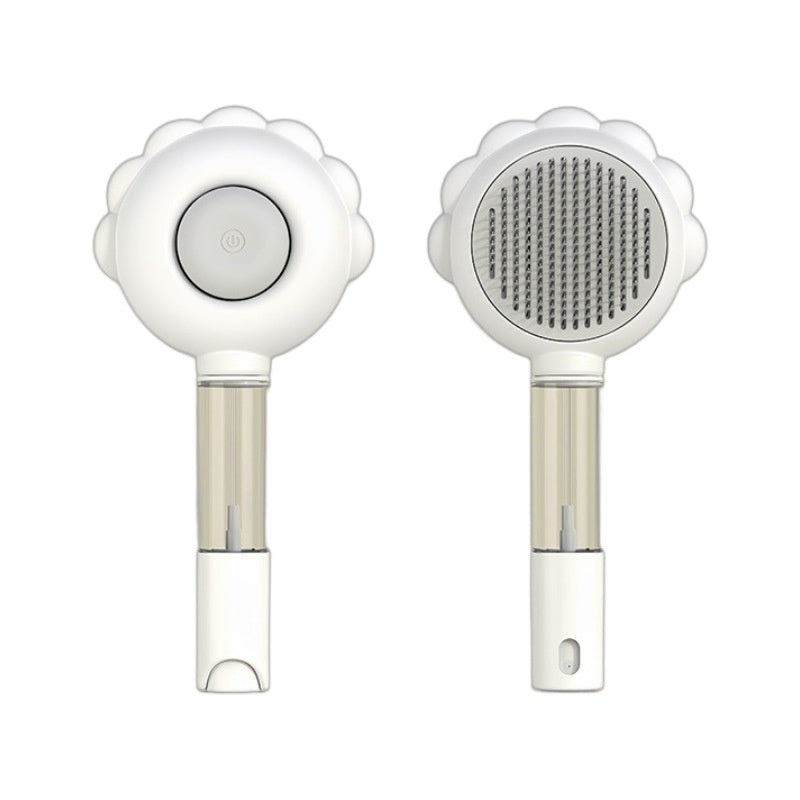 2-in-1 Self-Cleaning Spray Grooming Brush for Cats & Dogs