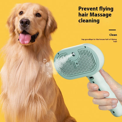 Pet Spray Mist Grooming Comb