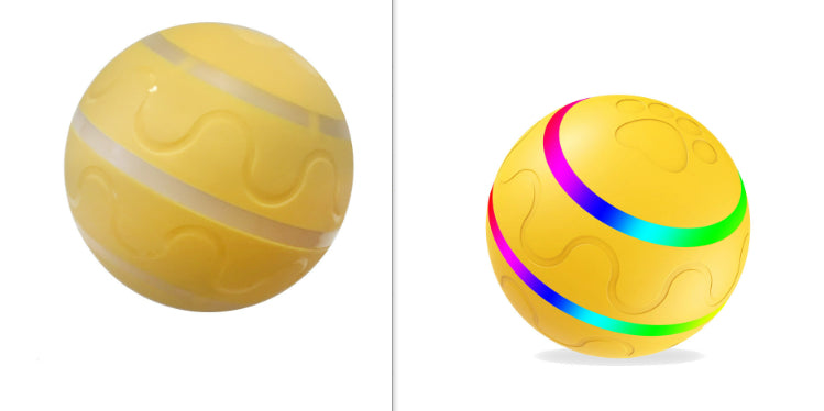 USB Rechargeable Interactive Intelligent Rolling Ball Toy