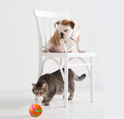 USB Rechargeable Interactive Intelligent Rolling Ball Toy