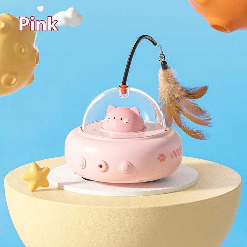 Smart UFO Cat Teaser Toy