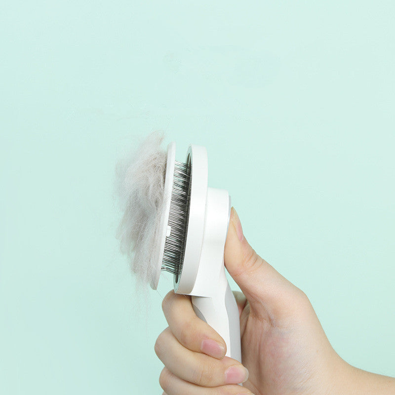 135° Round Pin Pet Grooming Comb