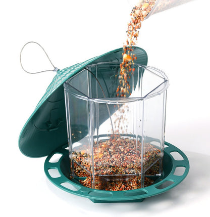 Garden Hanging Perch Seed Feeder