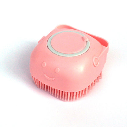 Silicone Pet Bath Massage Glove Brush