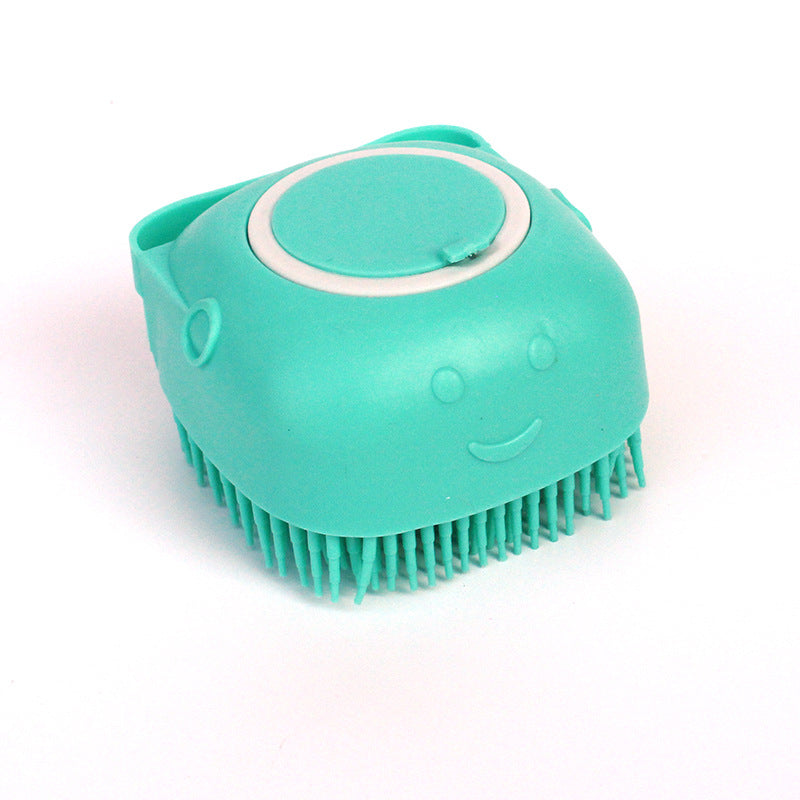 Silicone Pet Bath Massage Glove Brush