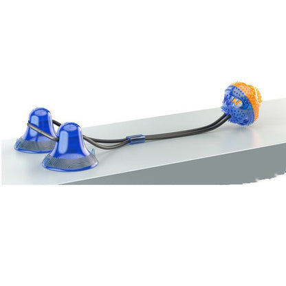 Silicone Suction Cup Tug & Chew Dog Toy