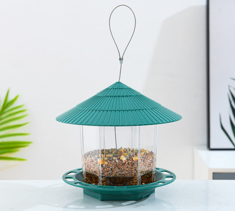 Garden Hanging Perch Seed Feeder