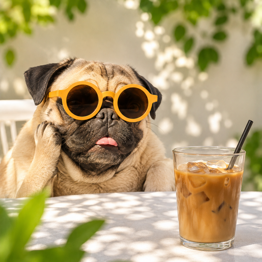Fashion Round Frame Pet Sunglasses