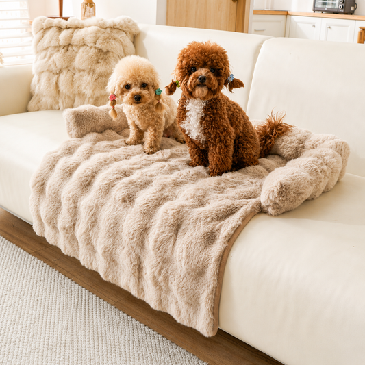 Thick Non-Slip Plush Winter Pet Mat for Dogs and Cats