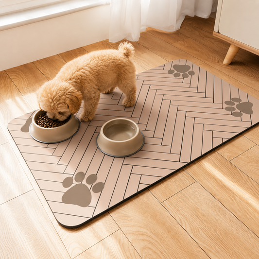 Quick-Dry Diatomite Pet Feeding Mat