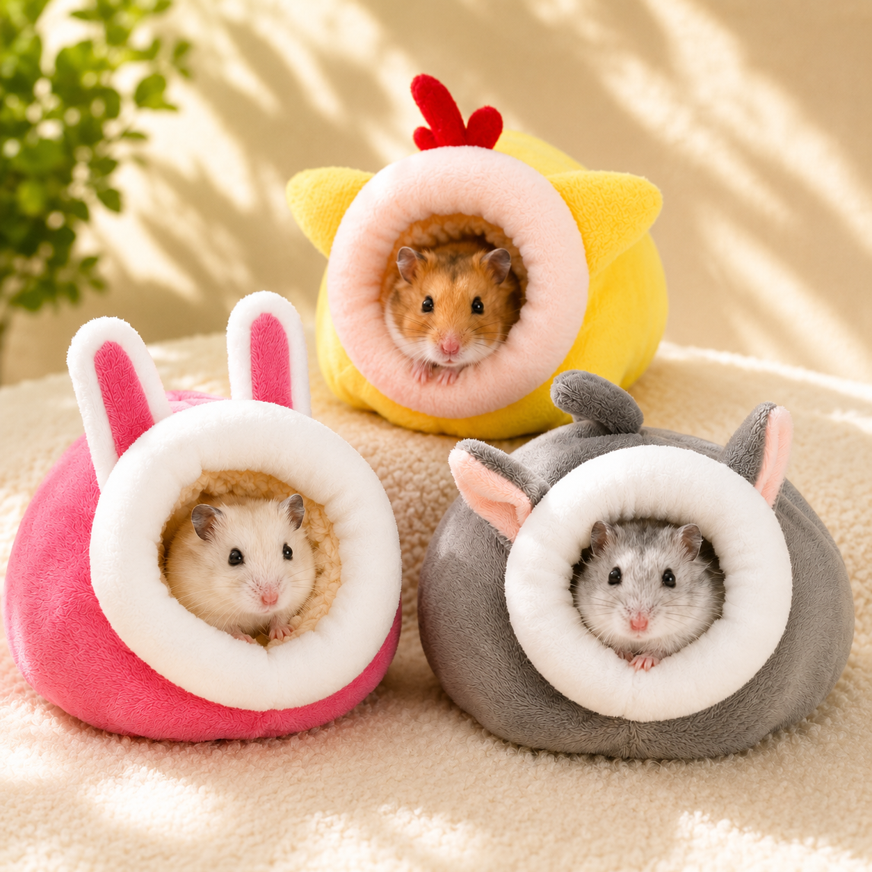 Cozy Cotton Nest for Hamsters