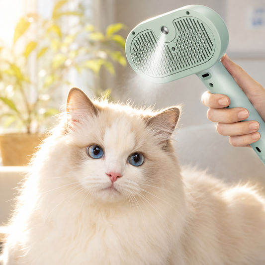 Pet Spray Mist Grooming Comb