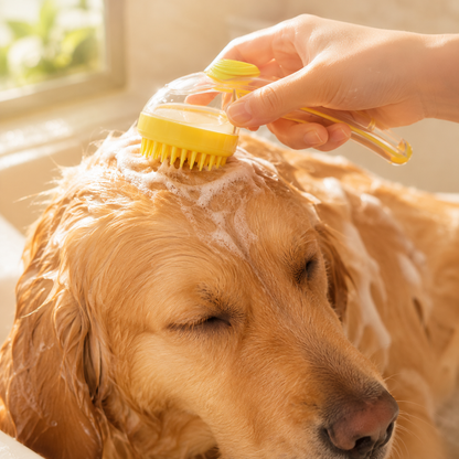 Long Handle Pet Bath Brush