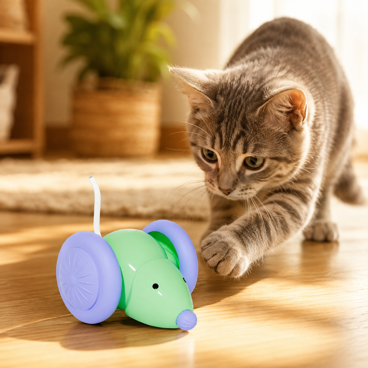 Interactive Electric Mouse Toy for Cats