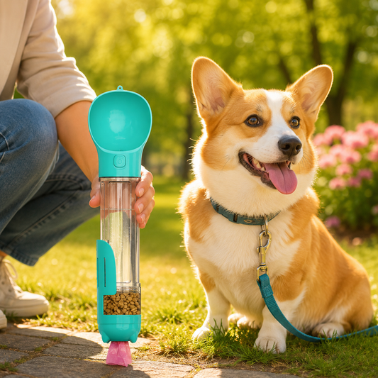 Pet Multi-Functional Water Bottle