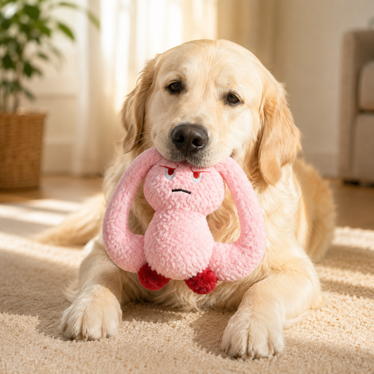 Plush Teething Toy for Dogs