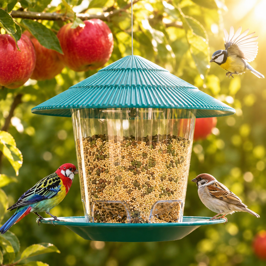 Clear View Birdwatch Hanging Feeder