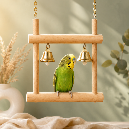 Woodland Bell Perch Stand for Birds