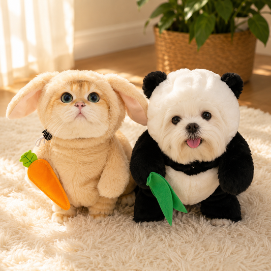 Bunny & Panda Pet Costume Coat