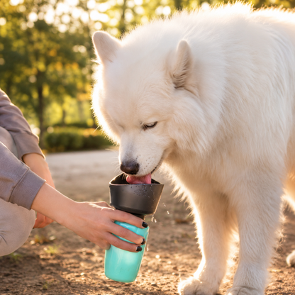 Foldable Pet Travel Water Bottle Dispenser