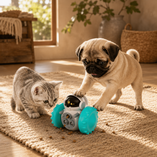 Interactive Slow Feeder Balance Toy for Dogs & Cats