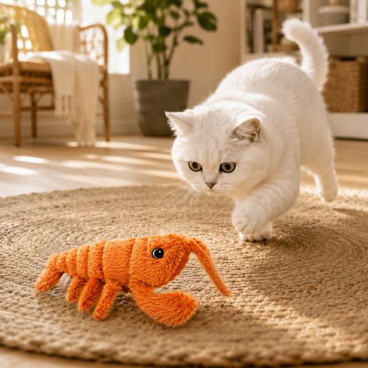 Electric Jumping Shrimp Toy