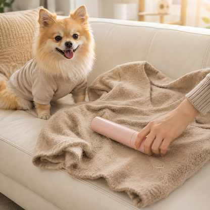 2-in-1 Reusable Pet Hair Remover Brush