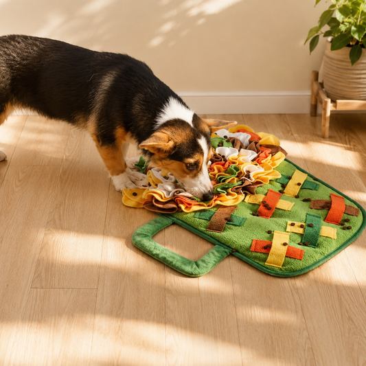 Fleece Snuffle Puzzle Toy for Pets